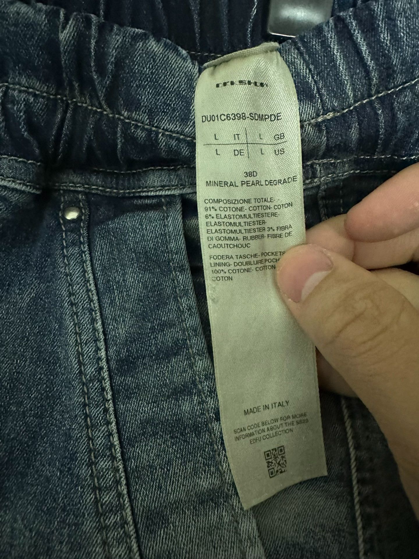 Rick Owens Rick Owens Denim Gradient Multi Casual Pants L Men Size US 34 / EU 50 - 6 Thumbnail