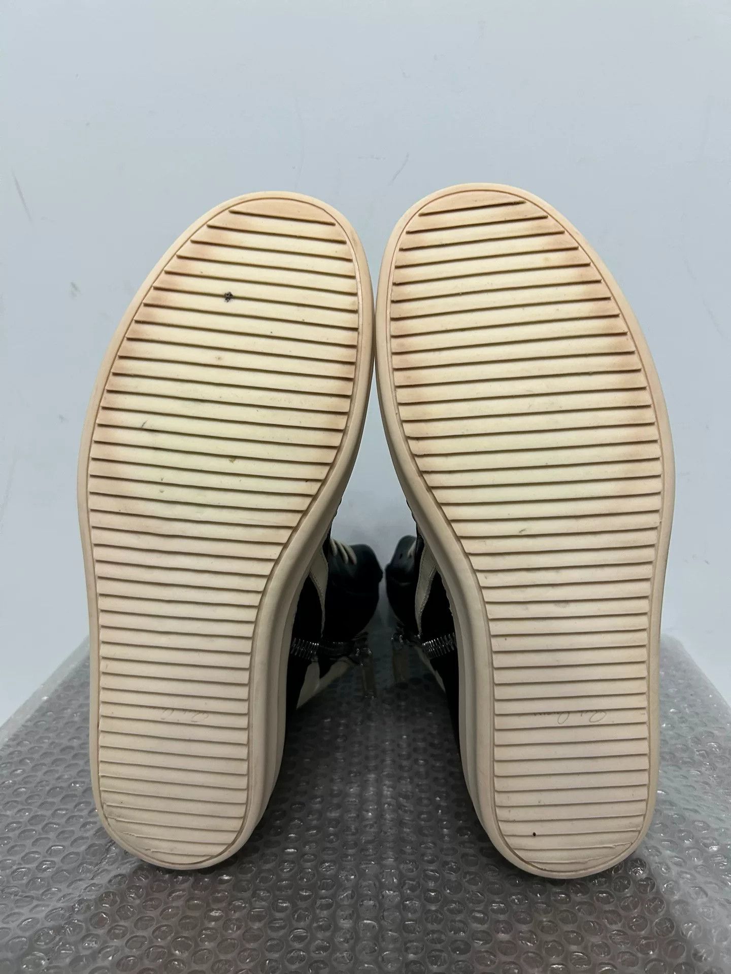 Rick Owens Rick Owens Leather Pink Hitop Sneakers 43 Men Size US 10 / EU 43 - 6 Thumbnail