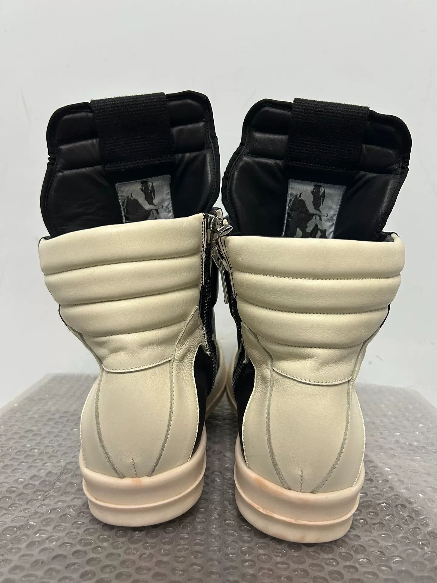 Rick Owens Rick Owens Leather Pink Hitop Sneakers 43 Men Size US 10 / EU 43 - 4 Thumbnail