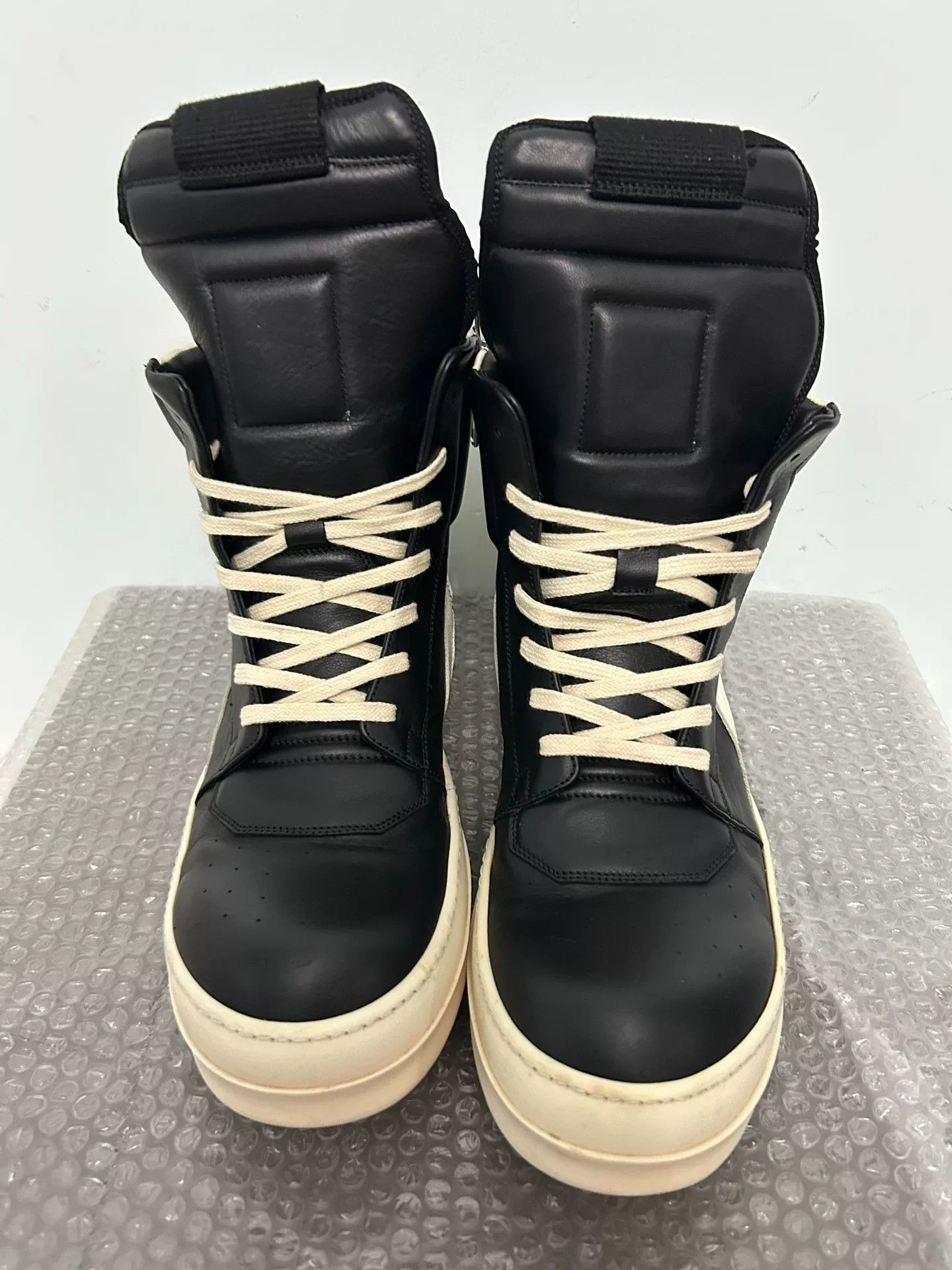 Rick Owens Rick Owens Leather Pink Hitop Sneakers 43 Men Size US 10 / EU 43 - 2 Thumbnail