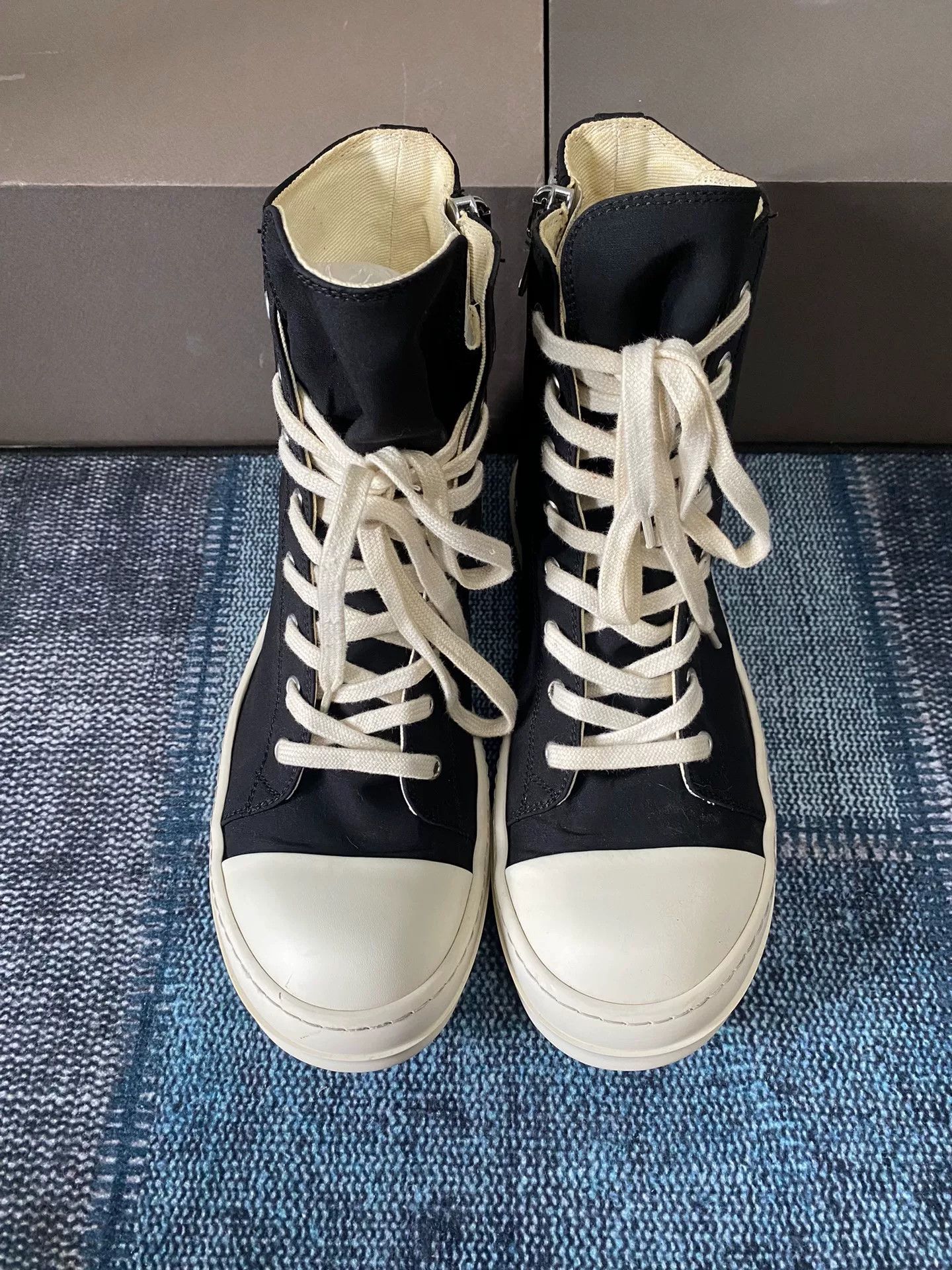 Rick Owens Rick Owens Hitop Sneakers 40 Men Size US 7.5 / EU 40-41 - 2 Thumbnail