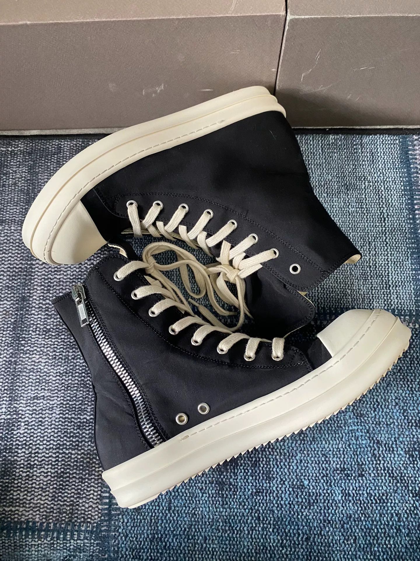 Rick Owens Rick Owens Hitop Sneakers 40 Men Size US 7.5 / EU 40-41 - 3 Thumbnail