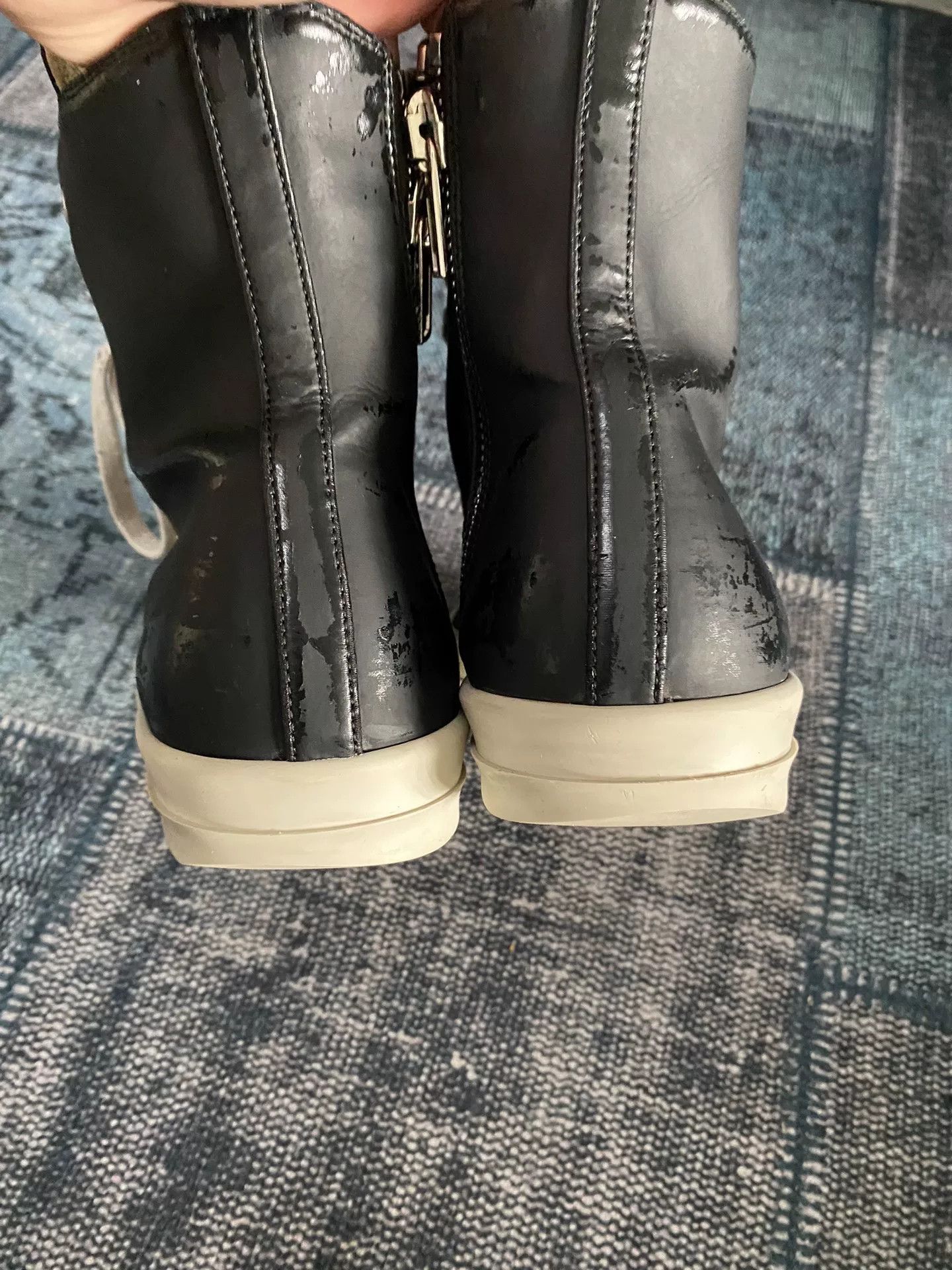 Rick Owens Rick Owens Hitop Sneakers 40 Men Size US 7.5 / EU 40-41 - 5 Thumbnail