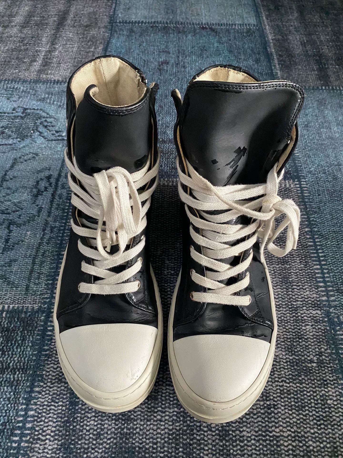 Rick Owens Rick Owens Hitop Sneakers 40 Men Size US 7.5 / EU 40-41 - 2 Thumbnail