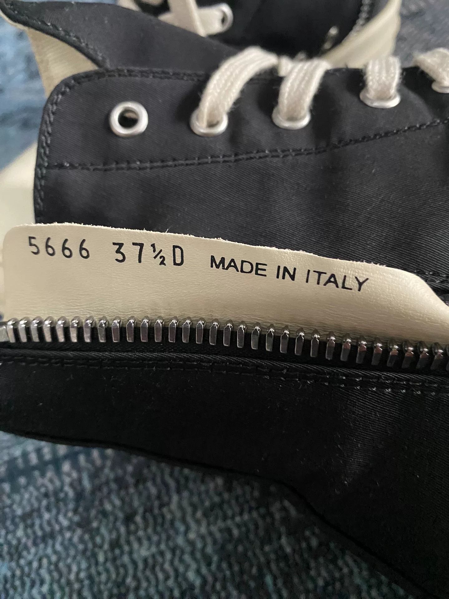 Rick Owens Rick Owens White Hitop Sneakers 37 Women Size US 6.5 / IT 36.5 - 6 Thumbnail