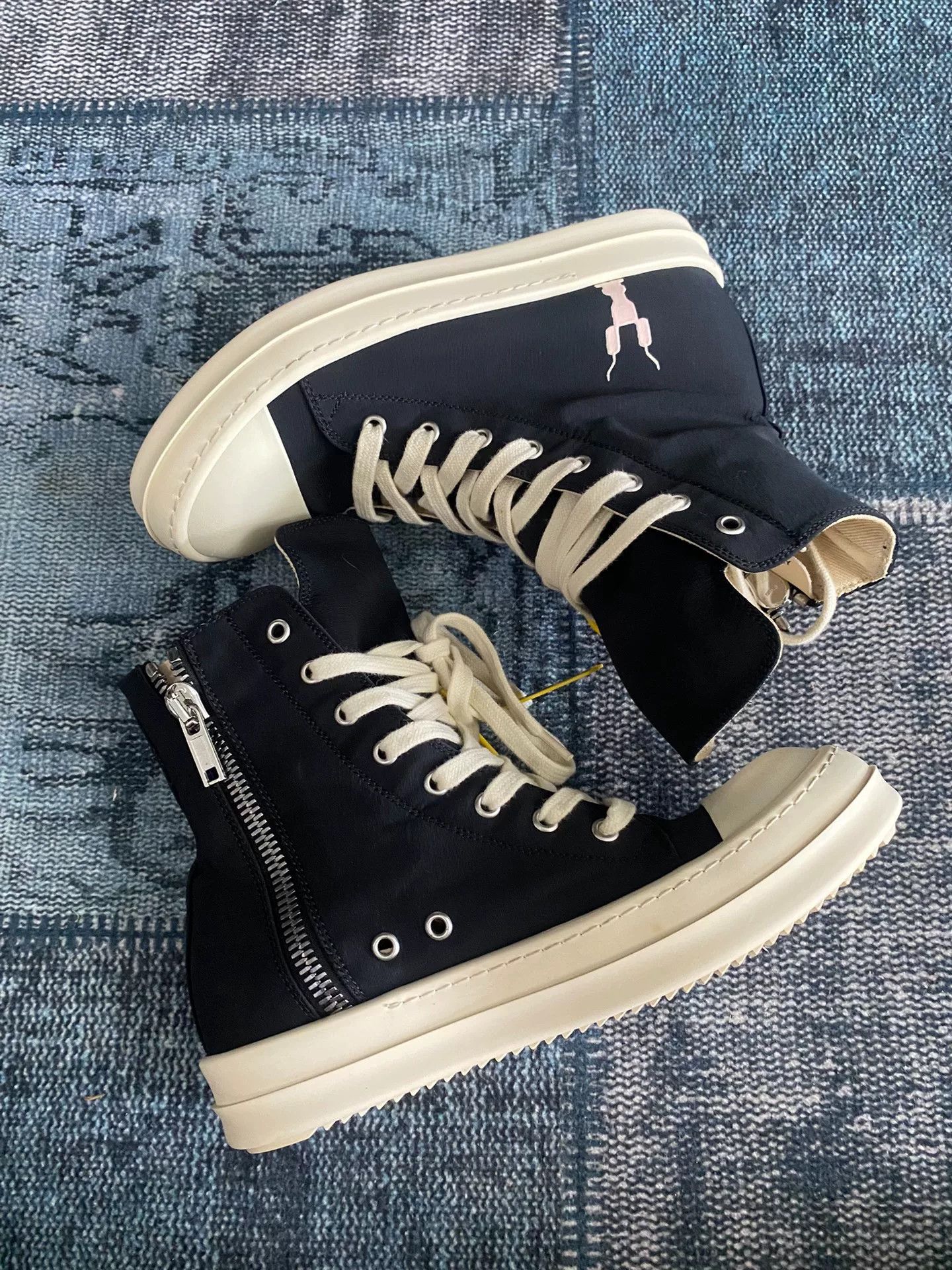 Rick Owens Rick Owens Hitop Sneakers 38 Women Size US 7.5 / IT 37.5 - 3 Thumbnail