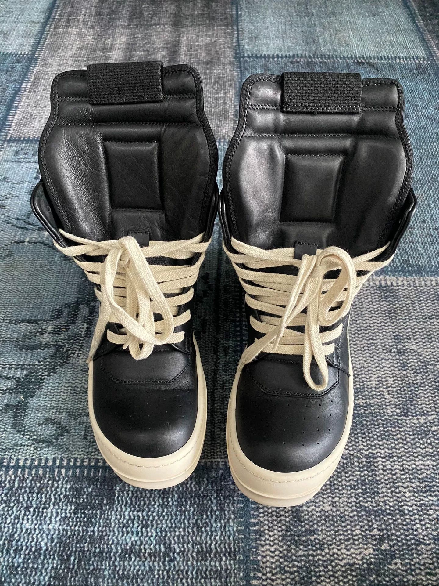 Rick Owens Rick Owens Leather Pink Hitop Sneakers 36 Women Size US 6 / IT 36 - 2 Thumbnail