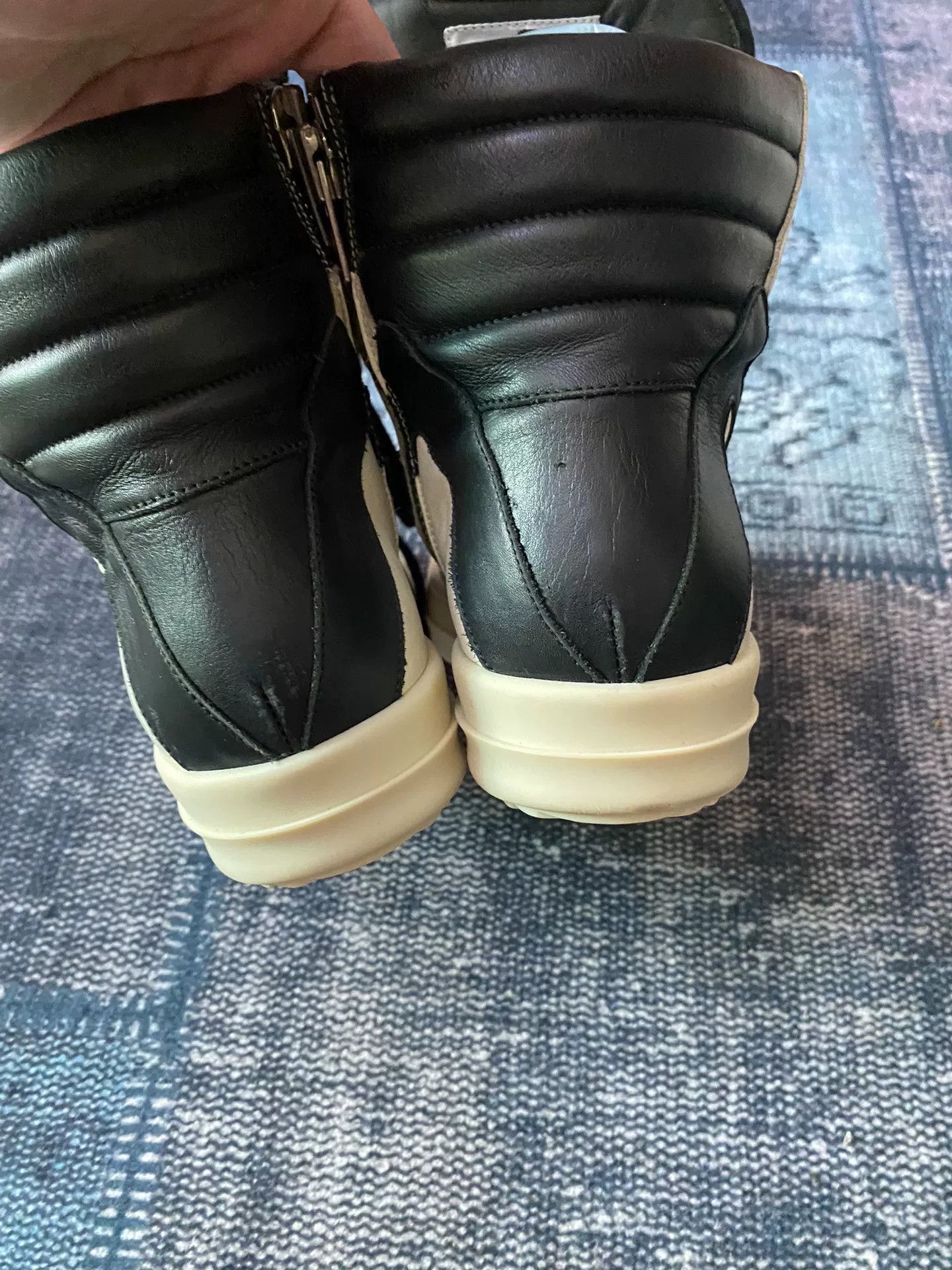 Rick Owens Rick Owens Leather Multi Hitop Sneakers 36 Women Size US 6 / IT 36 - 5 Thumbnail
