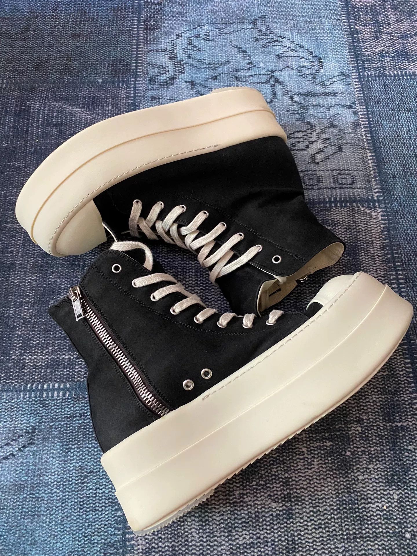 Rick Owens Rick Owens Hitop Sneakers 43 Men Size US 10 / EU 43 - 3 Thumbnail