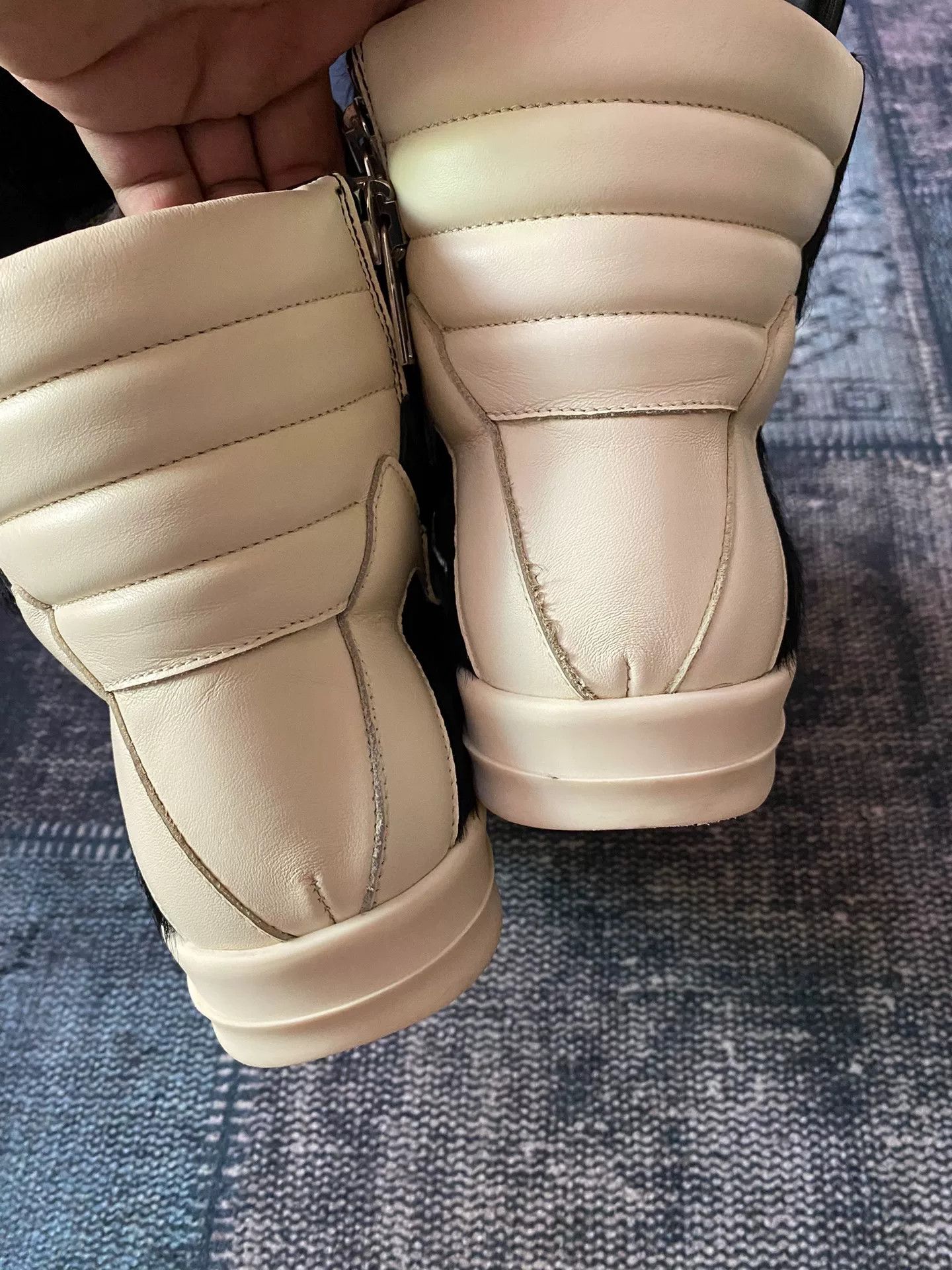 Rick Owens Rick Owens Pink Hitop Sneakers 39 Women Size US 8.5 / IT 38.5 - 5 Thumbnail