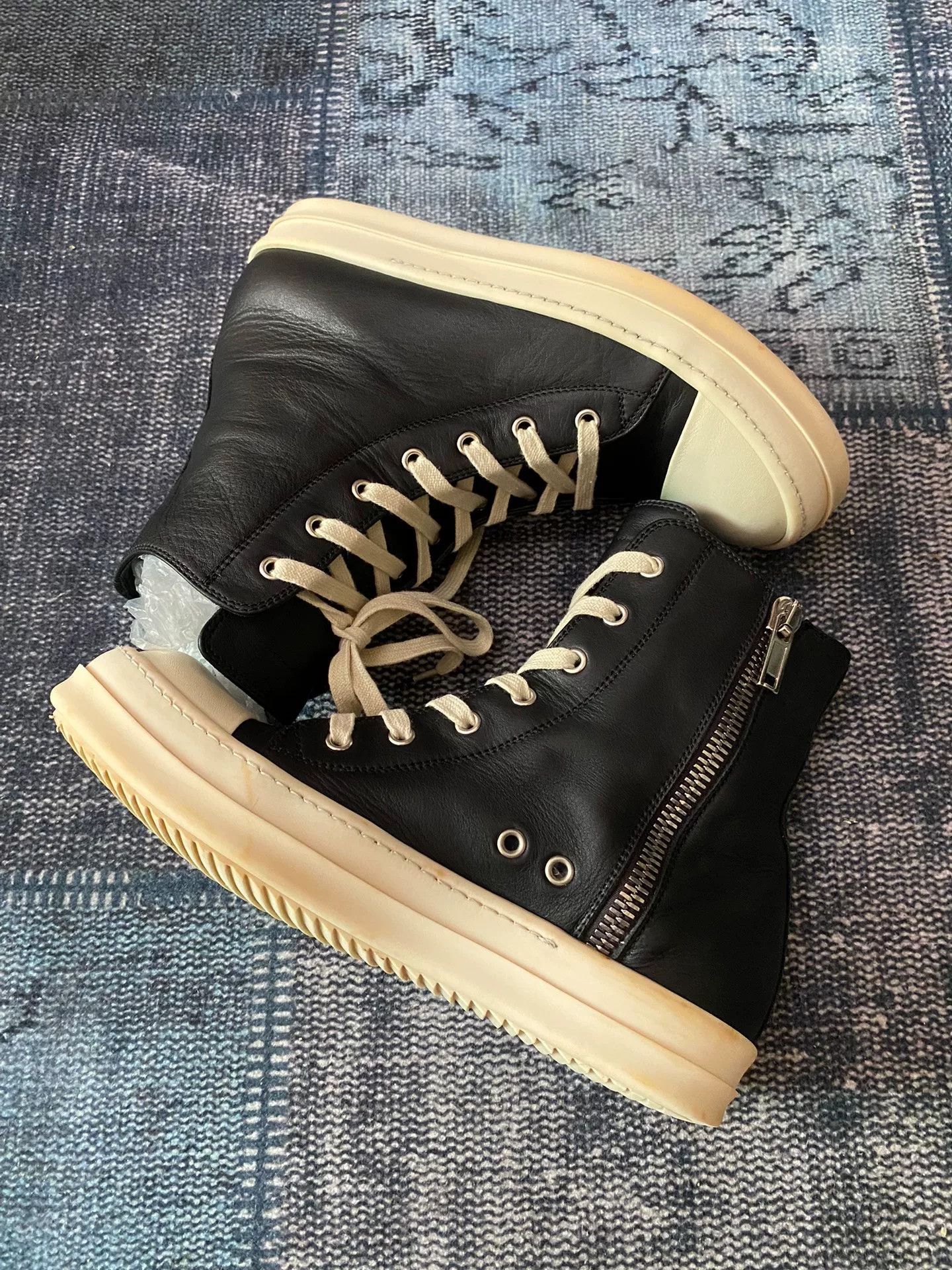Rick Owens Rick Owens Pink Hitop Sneakers 39 Women Size US 9 / IT 39 - 4 Thumbnail