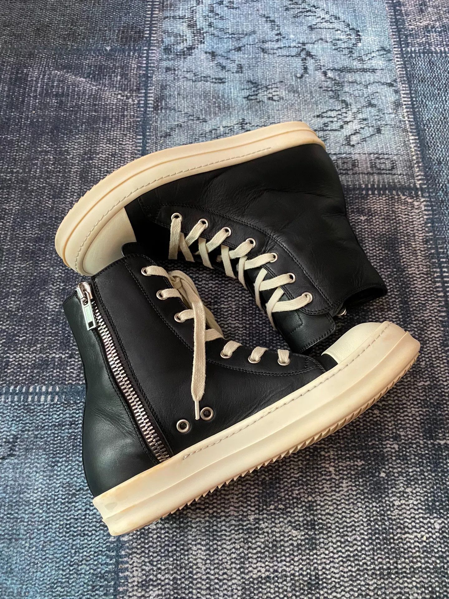 Rick Owens Rick Owens Pink Hitop Sneakers 39 Women Size US 9 / IT 39 - 3 Thumbnail