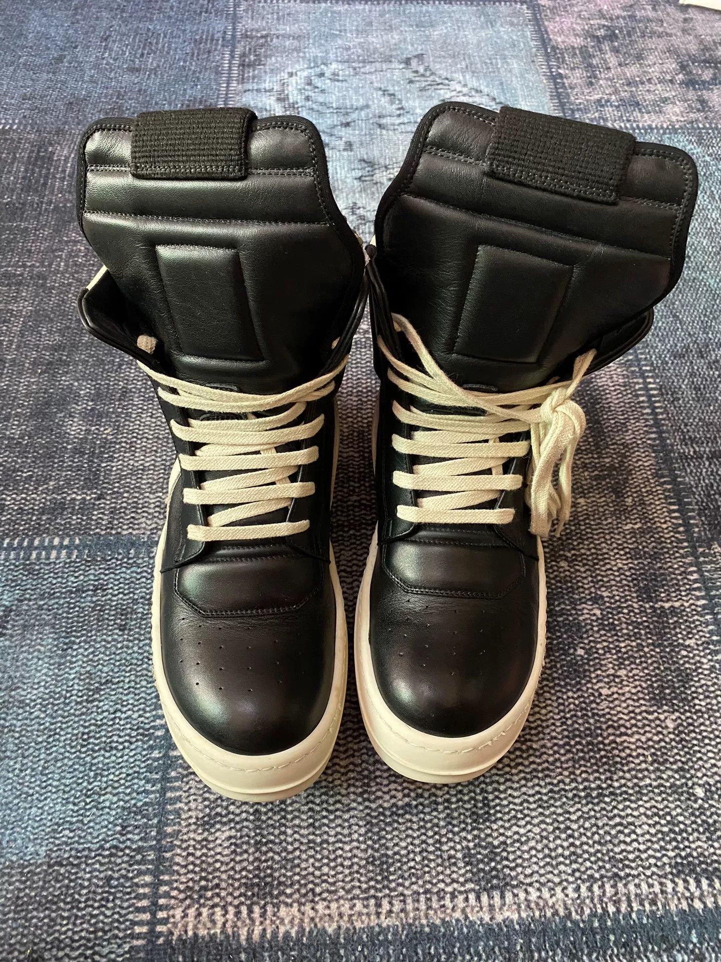 Rick Owens Rick Owens Leather Pink Hitop Sneakers 38 Women Size US 7.5 / IT 37.5 - 2 Thumbnail