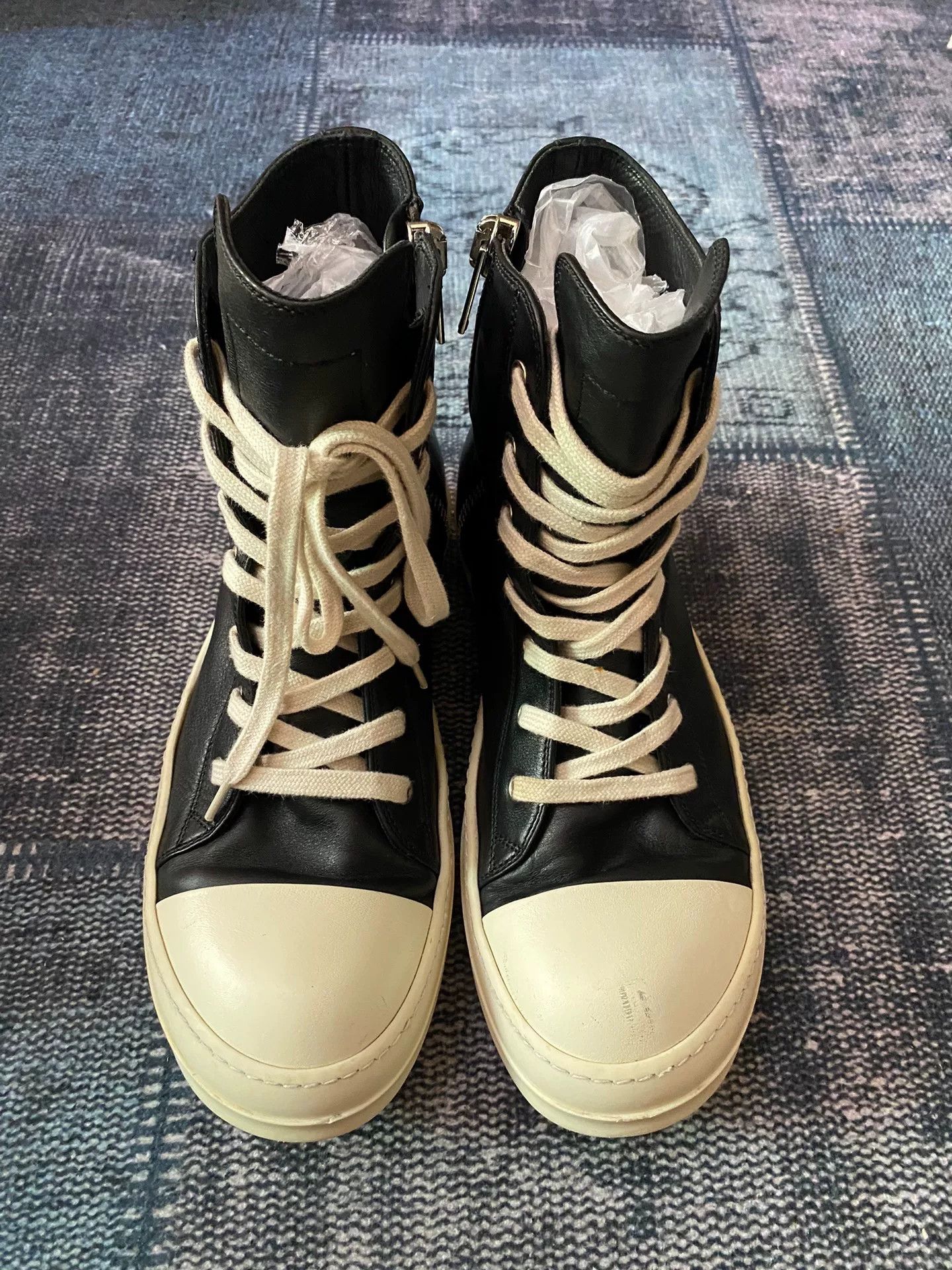 Rick Owens Rick Owens Pink Hitop Sneakers 42 Men Size US 9 / EU 42 - 2 Thumbnail