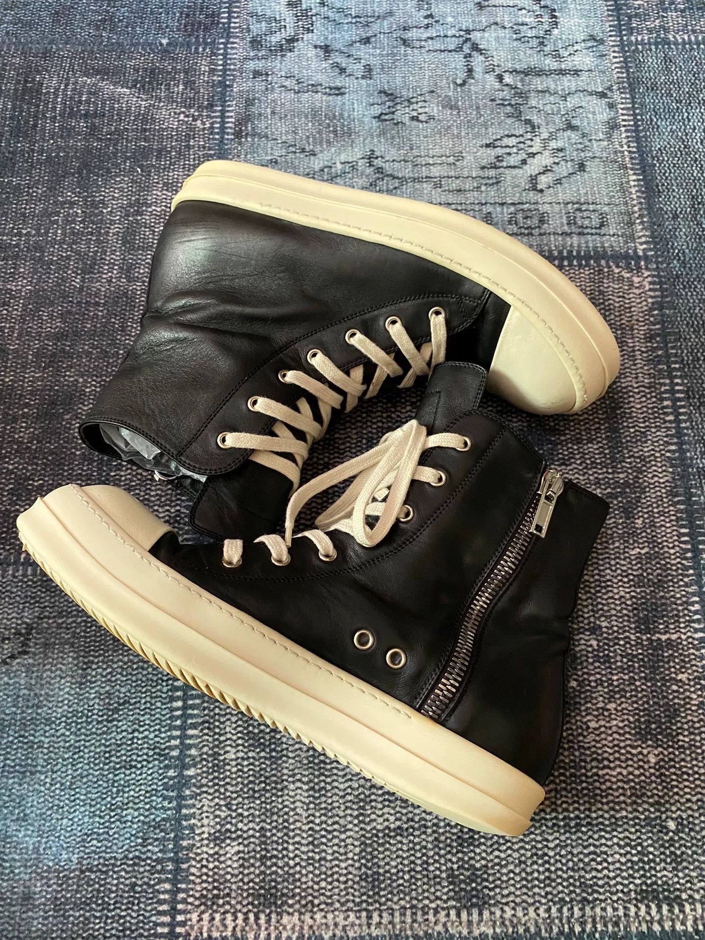 Rick Owens Rick Owens Pink Hitop Sneakers 42 Men Size US 9 / EU 42 - 4 Thumbnail