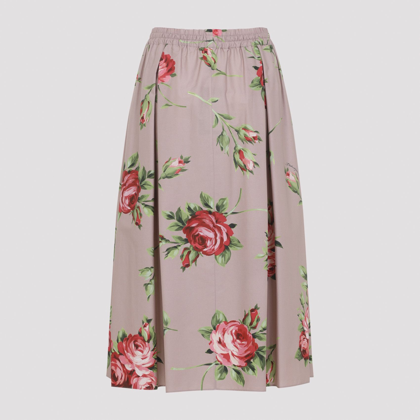 Dolce & Gabbana Dolce & Gabbana Cotton Midi Skirt Size 28" / US 6 / IT 42 - 2 Thumbnail