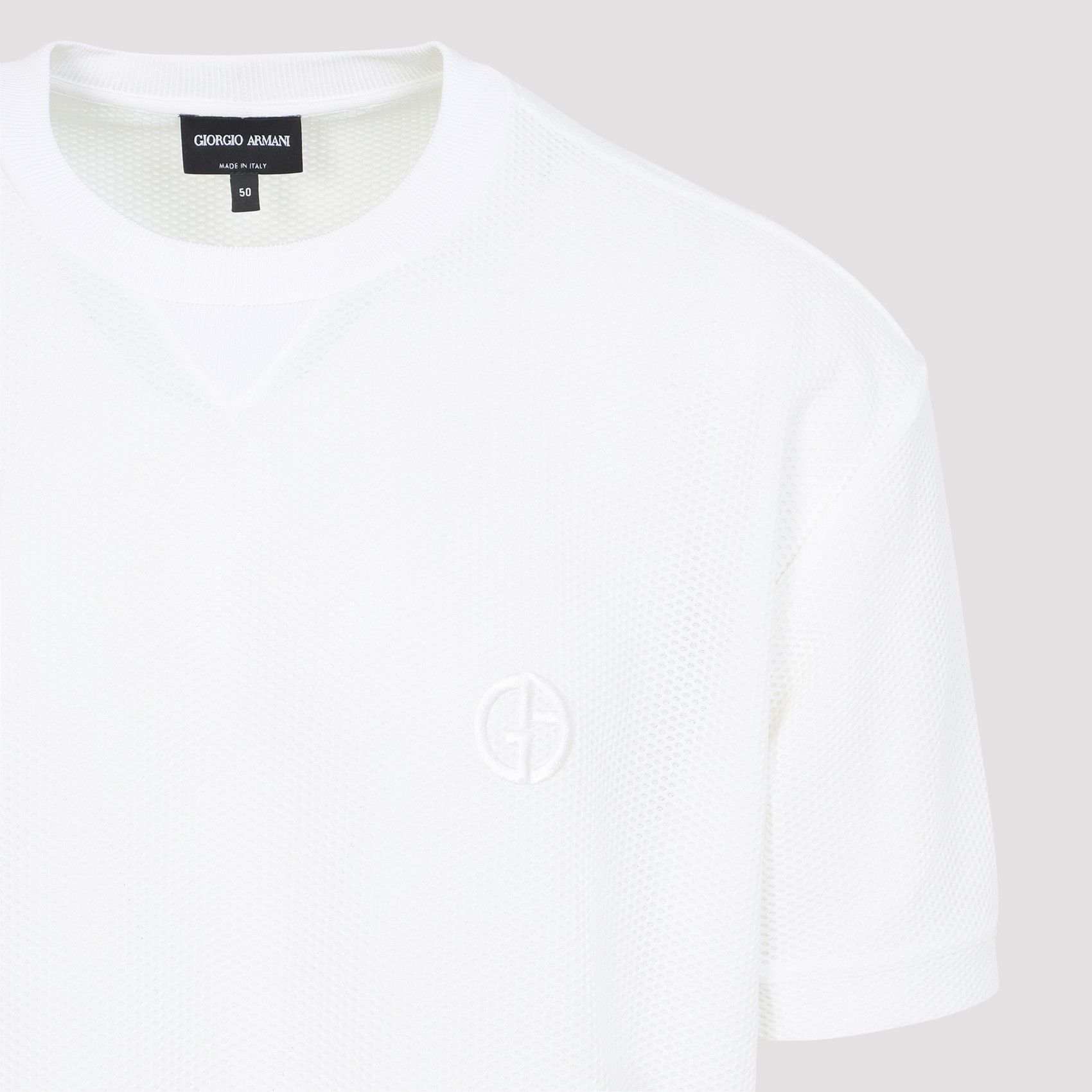 Giorgio Armani Giorgio Armani Polyamide T-shirt Size US M / EU 48-50 / 2 - 3 Thumbnail