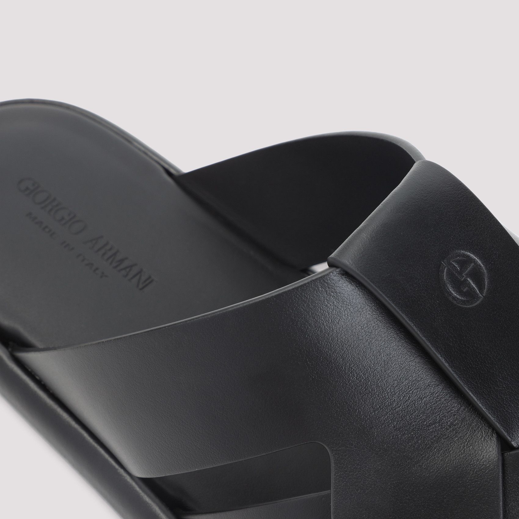 Giorgio Armani Giorgio Armani Leather Sandals Size US 13 / EU 46 - 4 Thumbnail