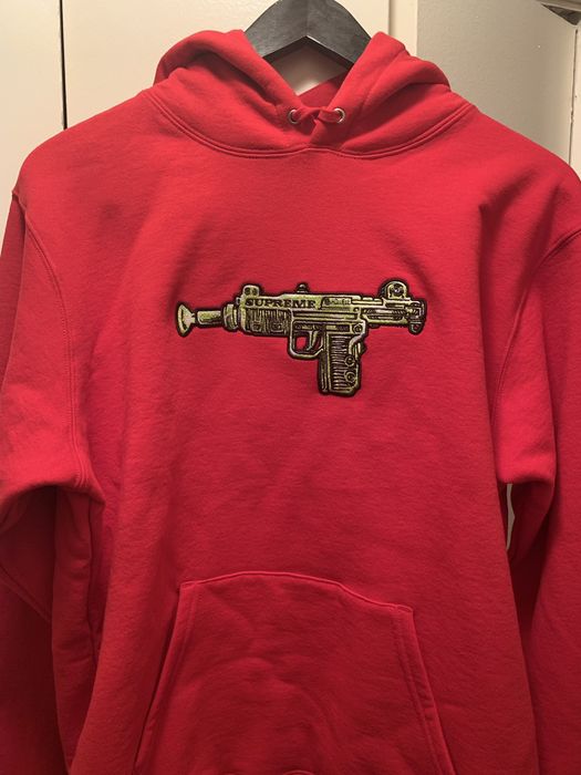 Supreme best sale uzi hoodie