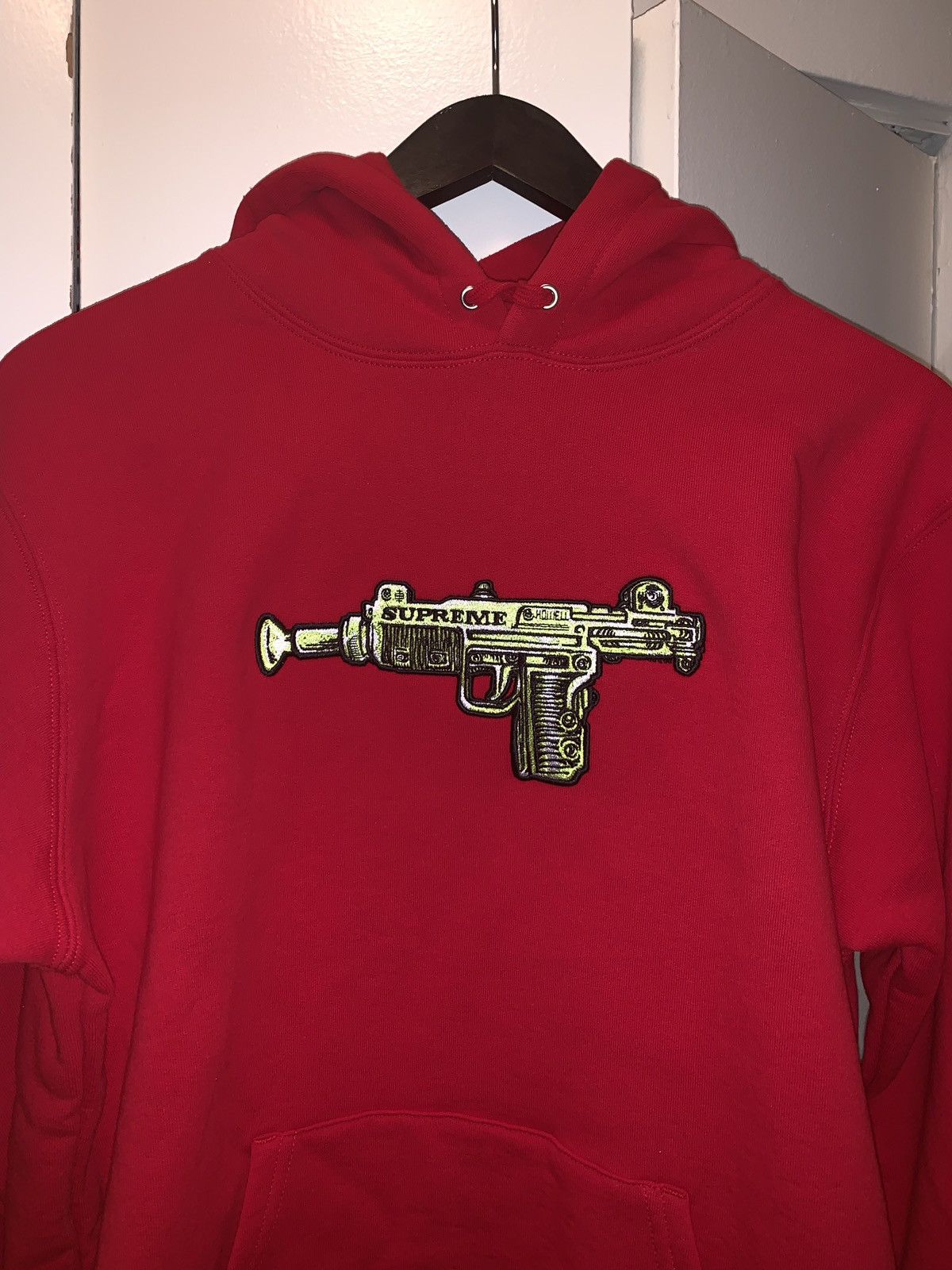 Supreme toy shop uzi hoodie