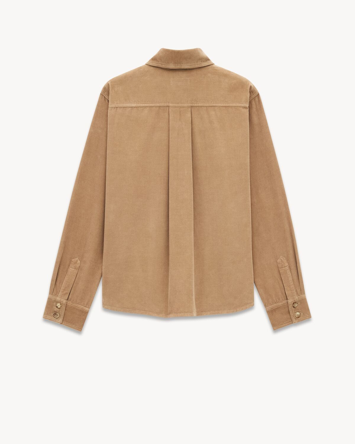 Saint Laurent Paris overshirt in corduroy brown Size US XS / EU 42 / 0 - 2 Thumbnail
