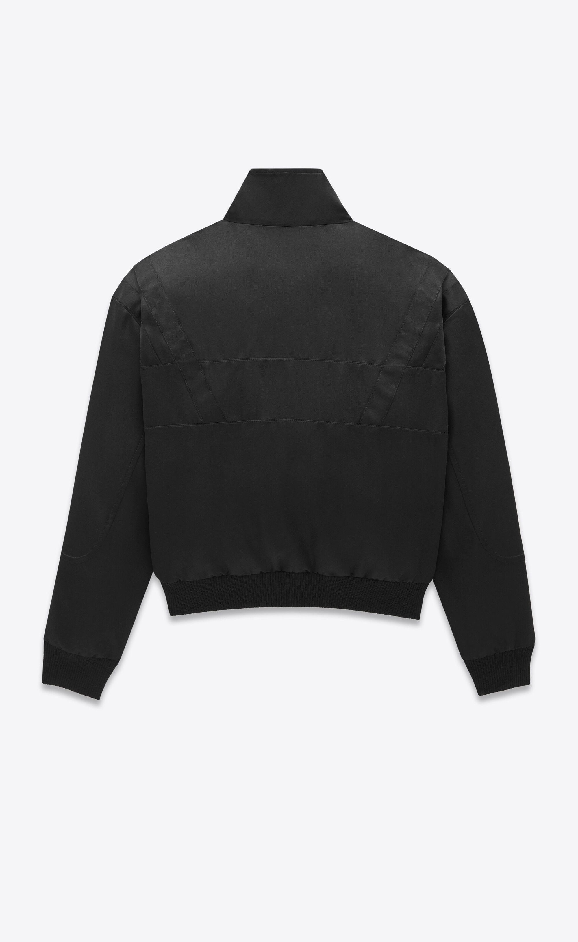 Saint Laurent Paris saint laurent teddy jacket in satin Size US XS / EU 42 / 0 - 3 Thumbnail