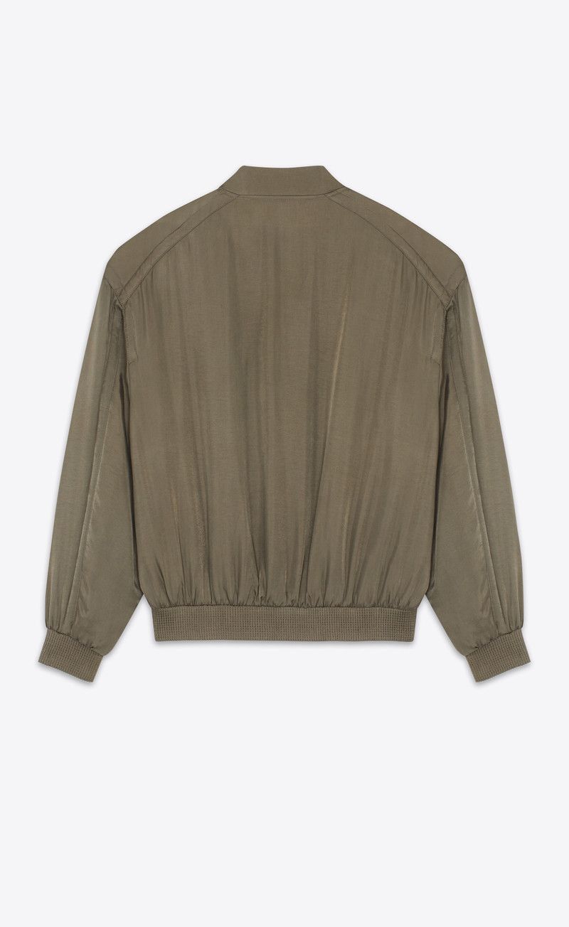 Saint Laurent Paris teddy jacket in twill Size US XS / EU 42 / 0 - 2 Thumbnail