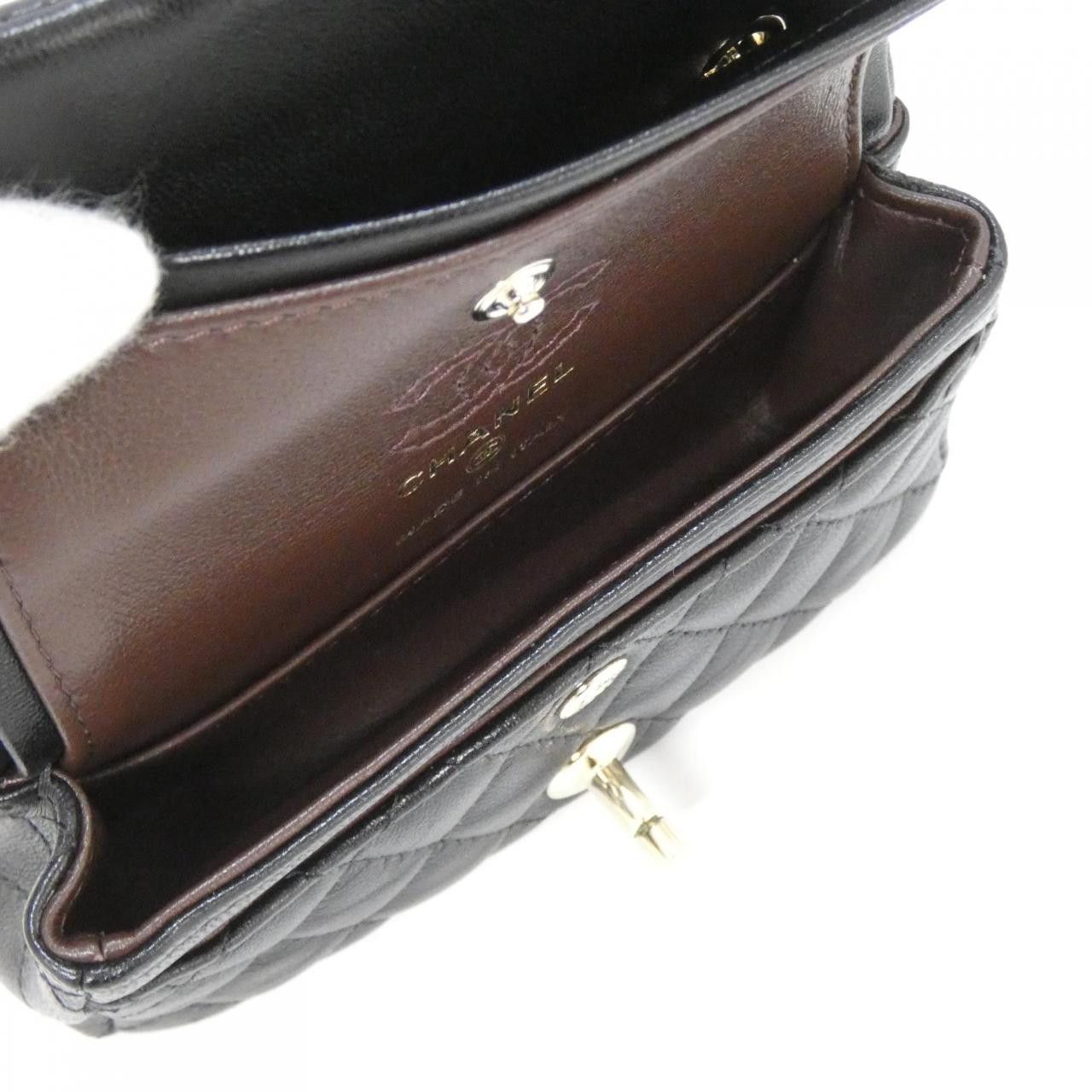 Chanel Chanel Chanel Lambskin Coin Purse Charm Leather Charm AP4760 DUTY FREE for USA Size ONE SIZE - 6 Thumbnail