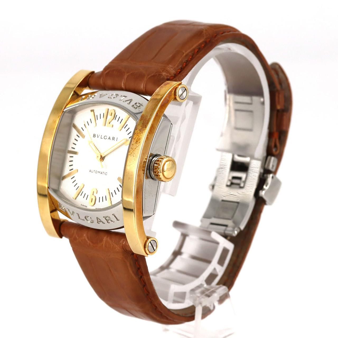 Bvlgari Bvlgari Bvlgari Assioma Stainless Steel x Yellow Gold Watch Metal Automatic AA44SG/AA44C6SGLD DUTY FREE for USA Size ONE SIZE - 2 Thumbnail