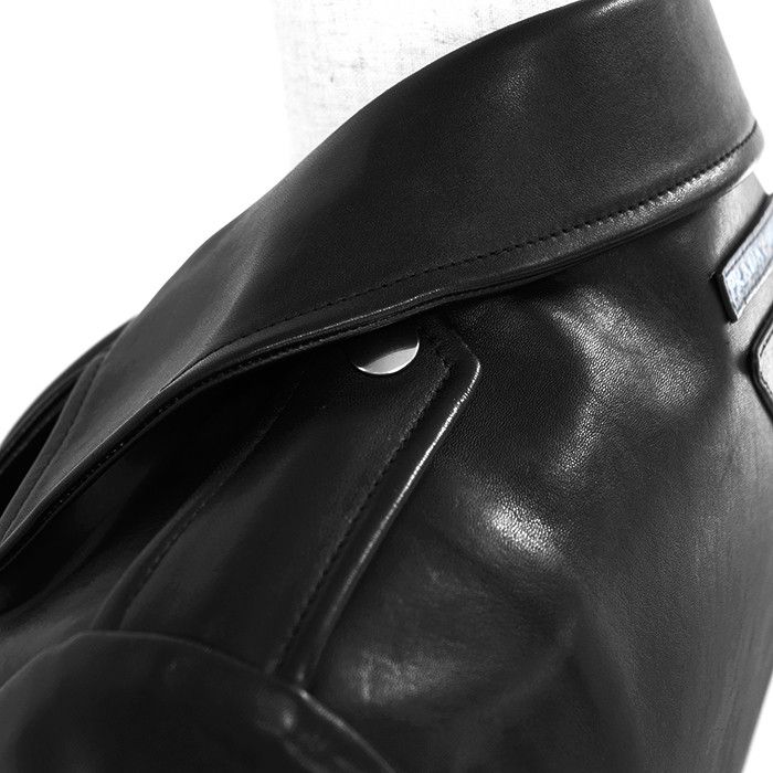 Prada Prada Prada Lamb Leather Riders Jacket Leather Outerwear DUTY FREE for USA Size ONE SIZE - 15 Thumbnail