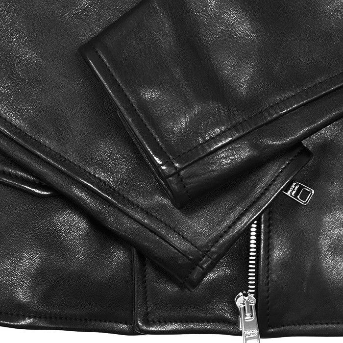 Prada Prada Prada Lamb Leather Riders Jacket Leather Outerwear DUTY FREE for USA Size ONE SIZE - 9 Thumbnail