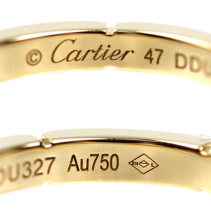 Cartier Cartier Cartier Maillon Panthere Au750 Ring Size 47 Precious Metal Ring B4079947 DUTY FREE for USA Size ONE SIZE - 5 Thumbnail