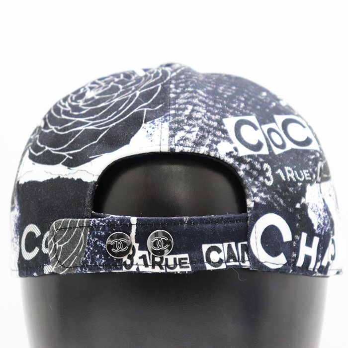Chanel Chanel Chanel Cotton Cap Textile Hats DUTY FREE for USA Size ONE SIZE - 5 Thumbnail