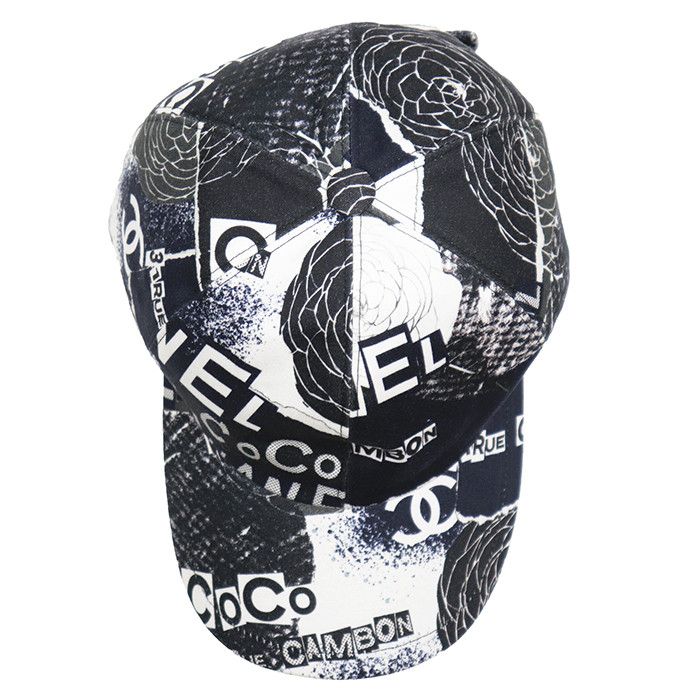 Chanel Chanel Chanel Cotton Cap Textile Hats DUTY FREE for USA Size ONE SIZE - 6 Thumbnail
