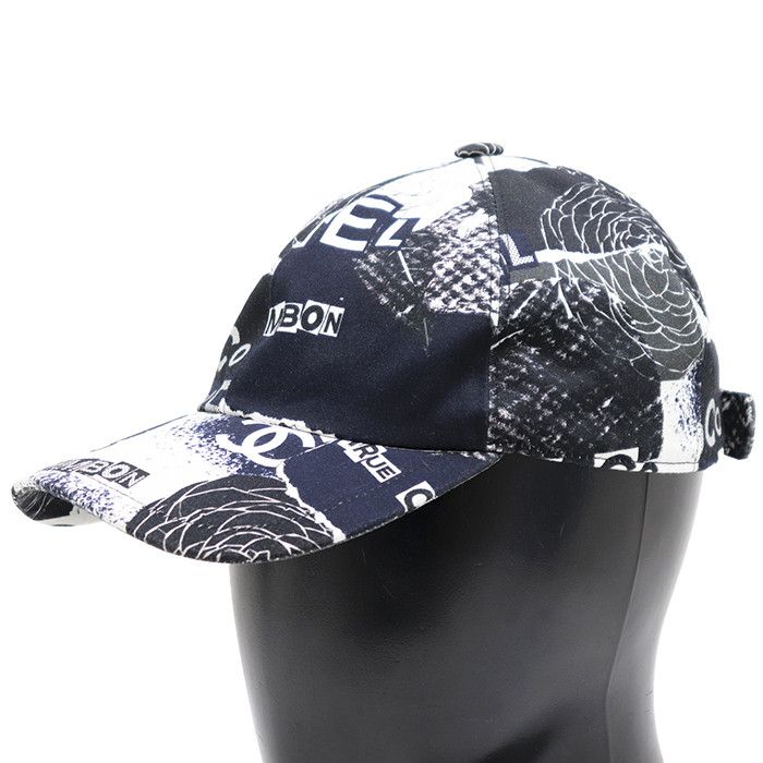 Chanel Chanel Chanel Cotton Cap Textile Hats DUTY FREE for USA Size ONE SIZE - 2 Thumbnail