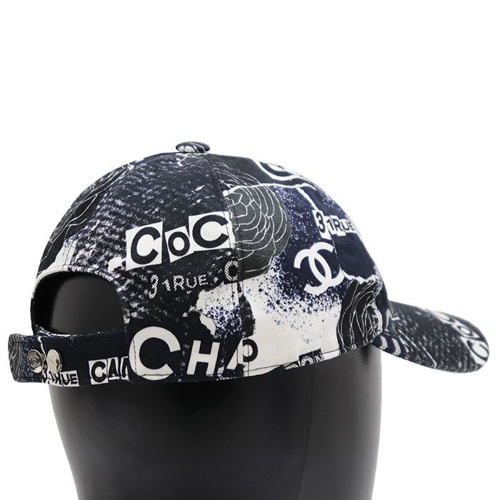 Chanel Chanel Chanel Cotton Cap Textile Hats DUTY FREE for USA Size ONE SIZE - 14 Thumbnail