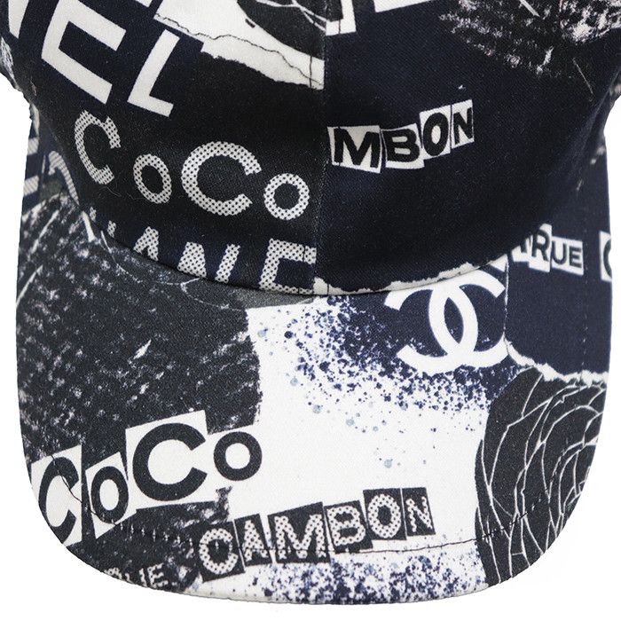 Chanel Chanel Chanel Cotton Cap Textile Hats DUTY FREE for USA Size ONE SIZE - 12 Thumbnail