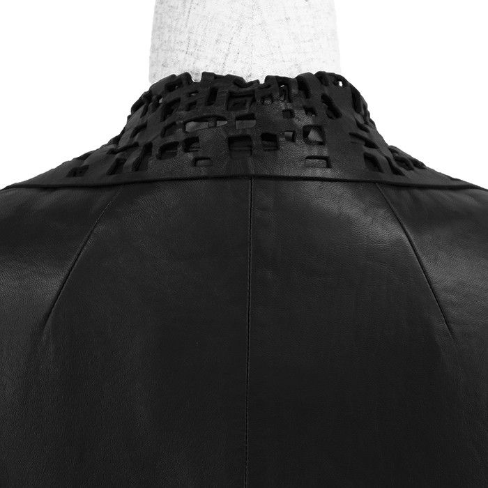 Chanel Chanel Chanel Lambskin Cutwork Jacket Leather Outerwear P41109 DUTY FREE for USA Size ONE SIZE - 14 Thumbnail