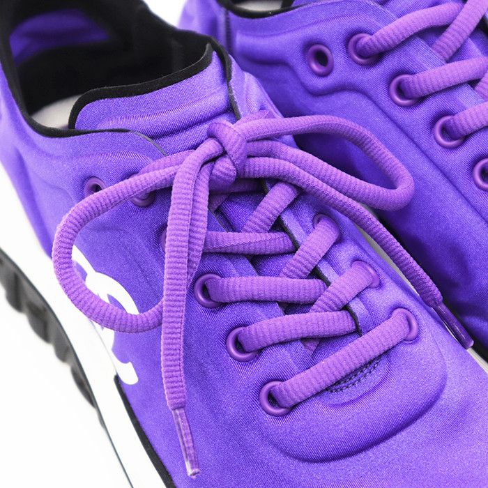 Chanel Chanel Chanel Technical Fabric Sneakers Textile Shoes G34763 DUTY FREE for USA Size ONE SIZE - 3 Thumbnail