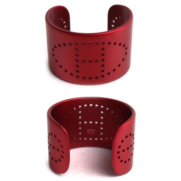 Hermes Hermes Hermes Evelyn Aluminum Bracelet Metal Bangle DUTY FREE for USA Size ONE SIZE - 2 Thumbnail