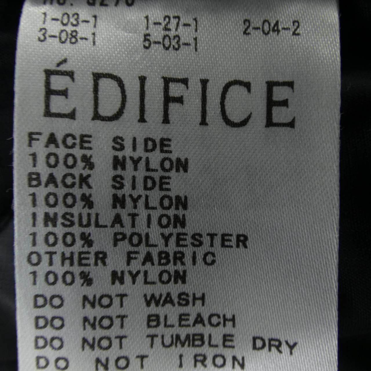 Other Other Edifice Jacket Others Outerwear DUTY FREE for USA Size ONE SIZE - 3 Thumbnail