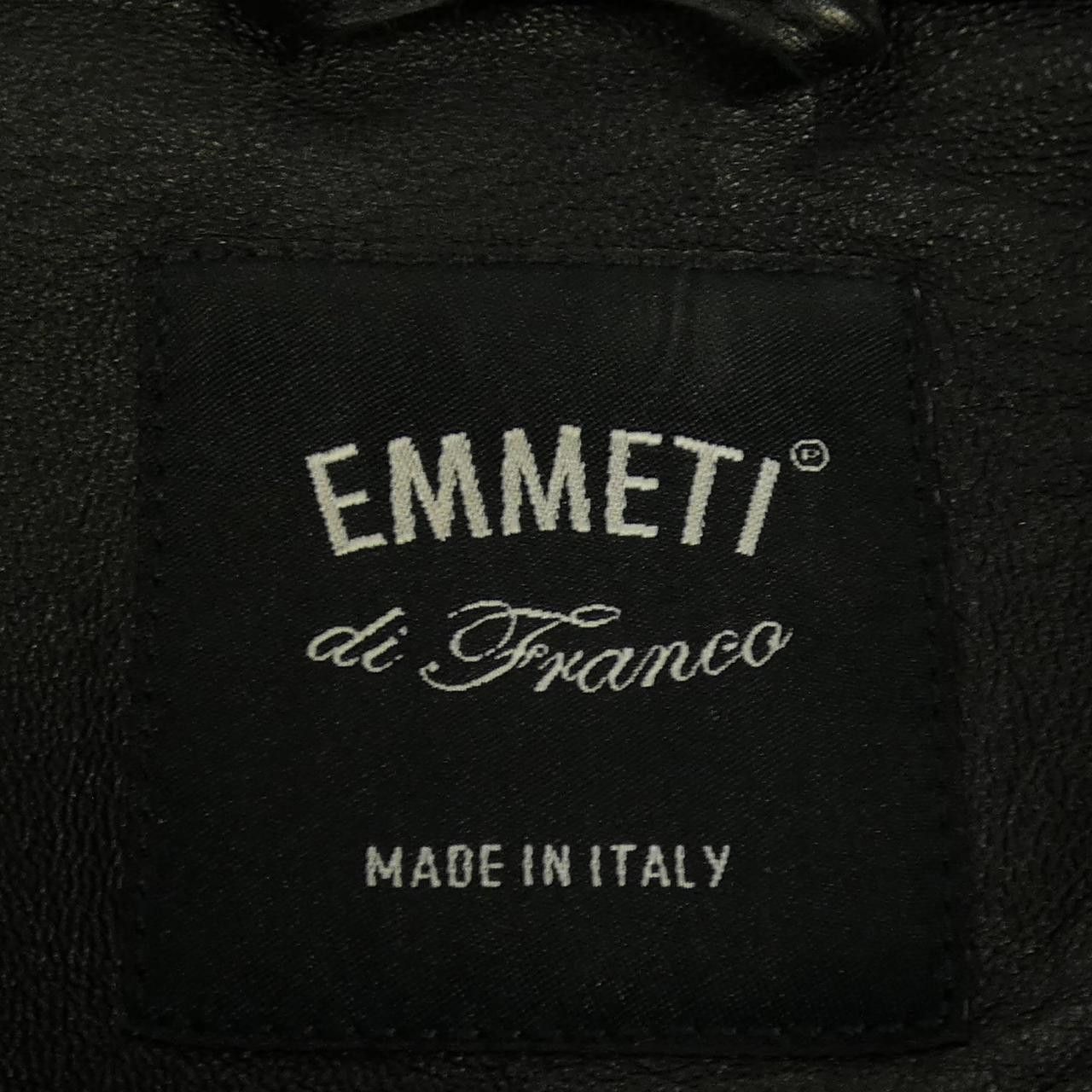 Other Other Emmeti Lamb Leather Riders Jacket Leather Outerwear giappone-078 DUTY FREE for USA Size ONE SIZE - 4 Thumbnail