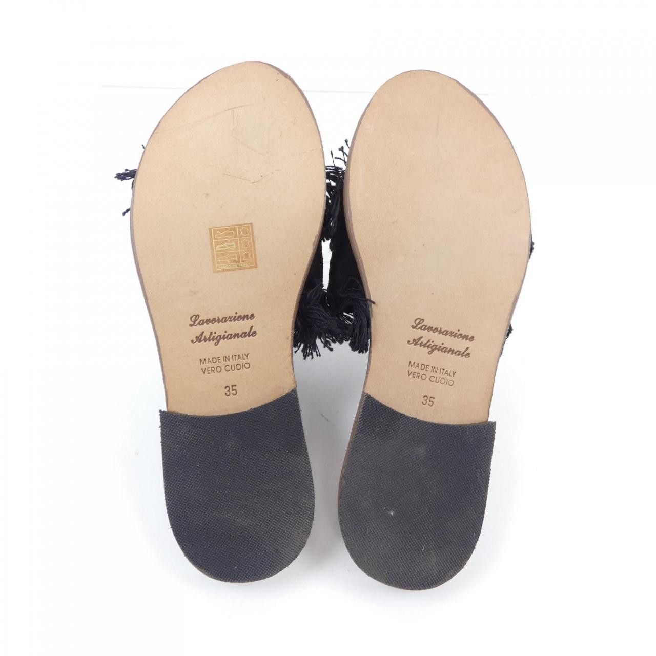 Other Other MAURODEBARI Leather Sandals Leather Shoes DUTY FREE for USA Size ONE SIZE - 4 Thumbnail
