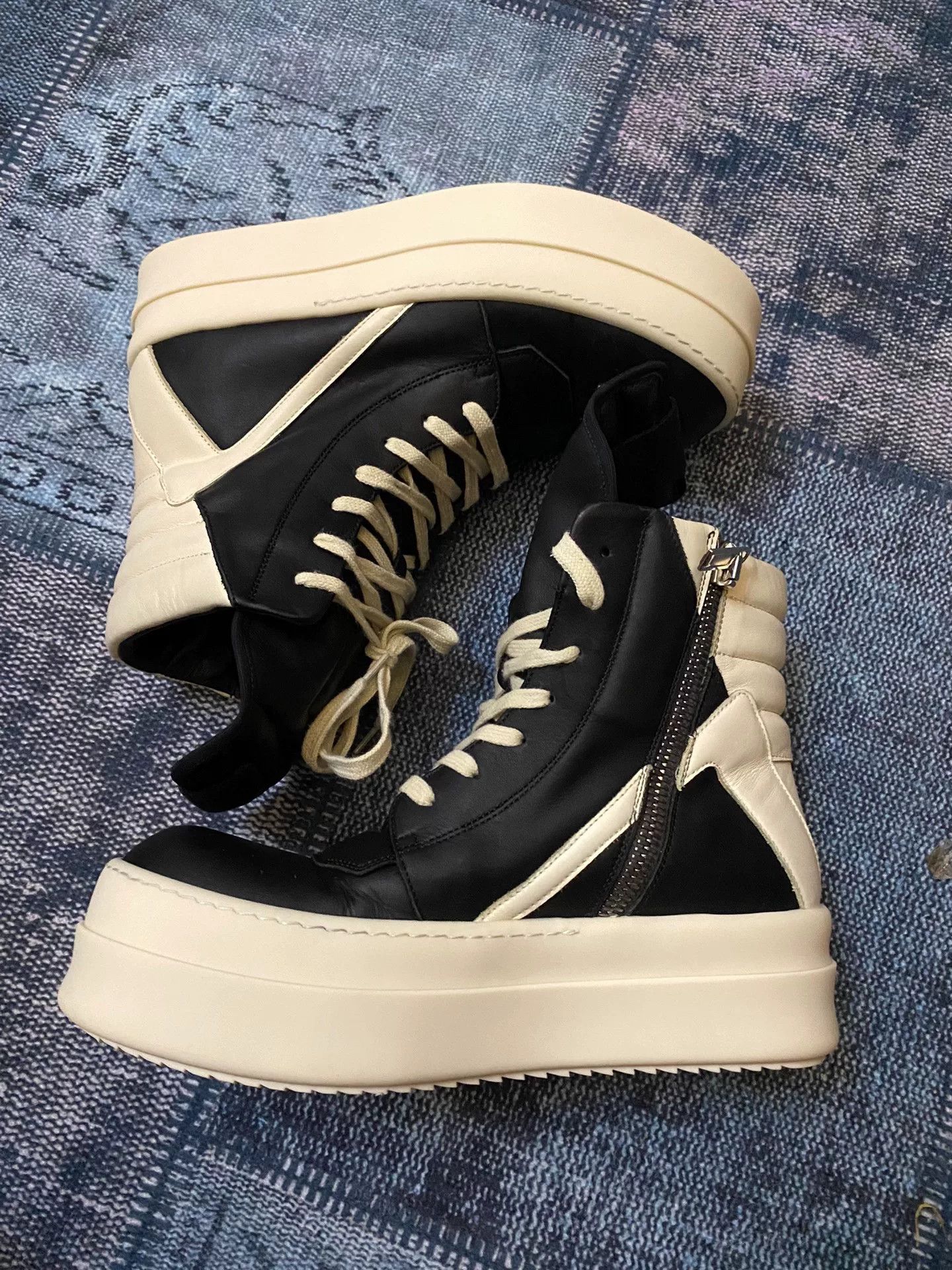 Rick Owens Rick Owens Pink Hitop Sneakers 41 Men Size US 8.5 / EU 41-42 - 2 Thumbnail
