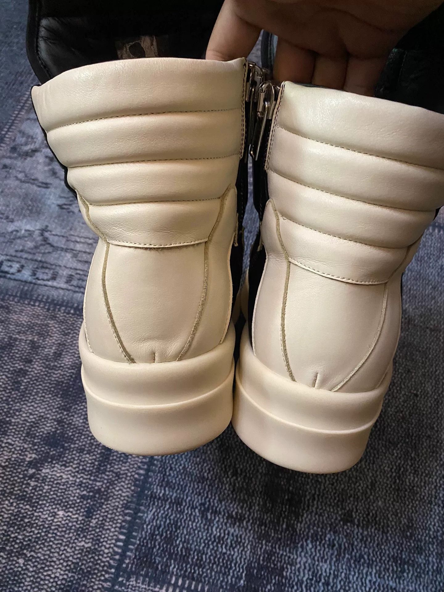 Rick Owens Rick Owens Pink Hitop Sneakers 41 Men Size US 8.5 / EU 41-42 - 5 Thumbnail