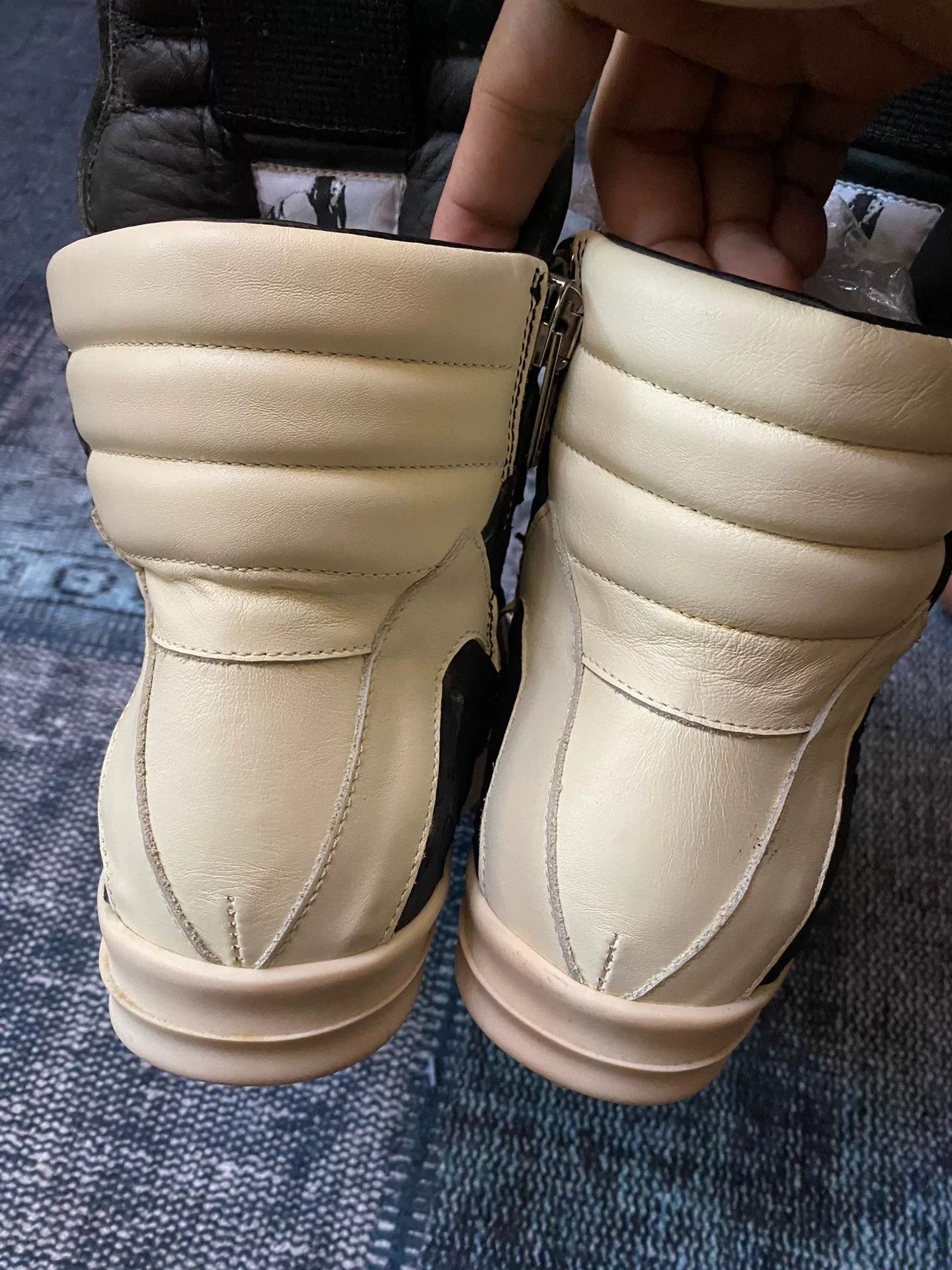 Rick Owens Rick Owens Pink Hitop Sneakers 39 Men Size US 6.5 / EU 39-40 - 7 Thumbnail