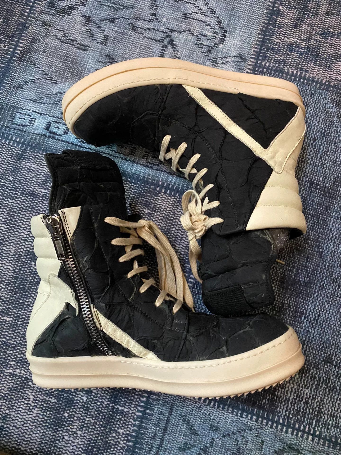 Rick Owens Rick Owens Pink Hitop Sneakers 39 Men Size US 6.5 / EU 39-40 - 2 Thumbnail