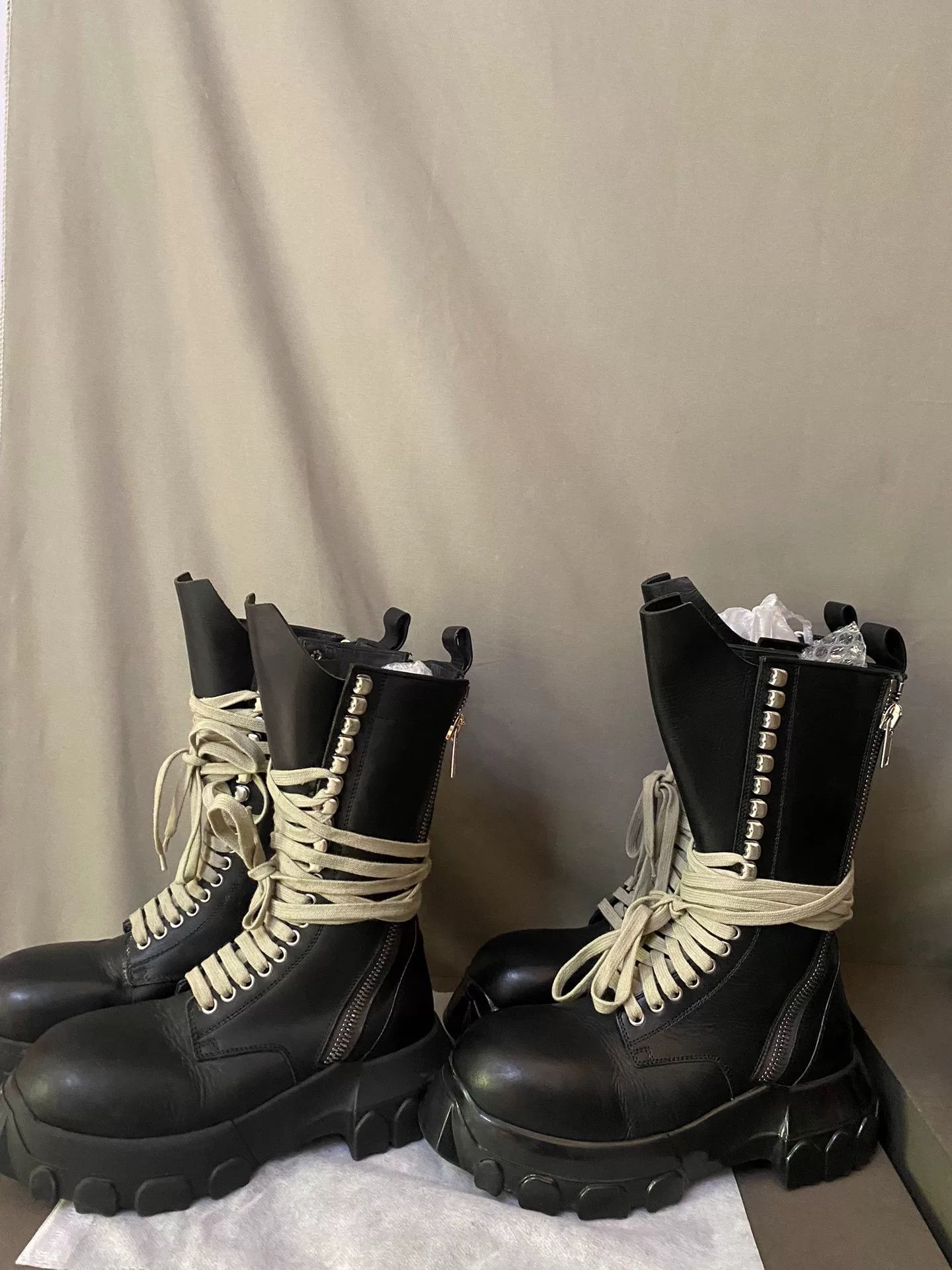 Rick Owens Rick Owens Boots 38 Women Size US 7.5 / IT 37.5 - 6 Thumbnail