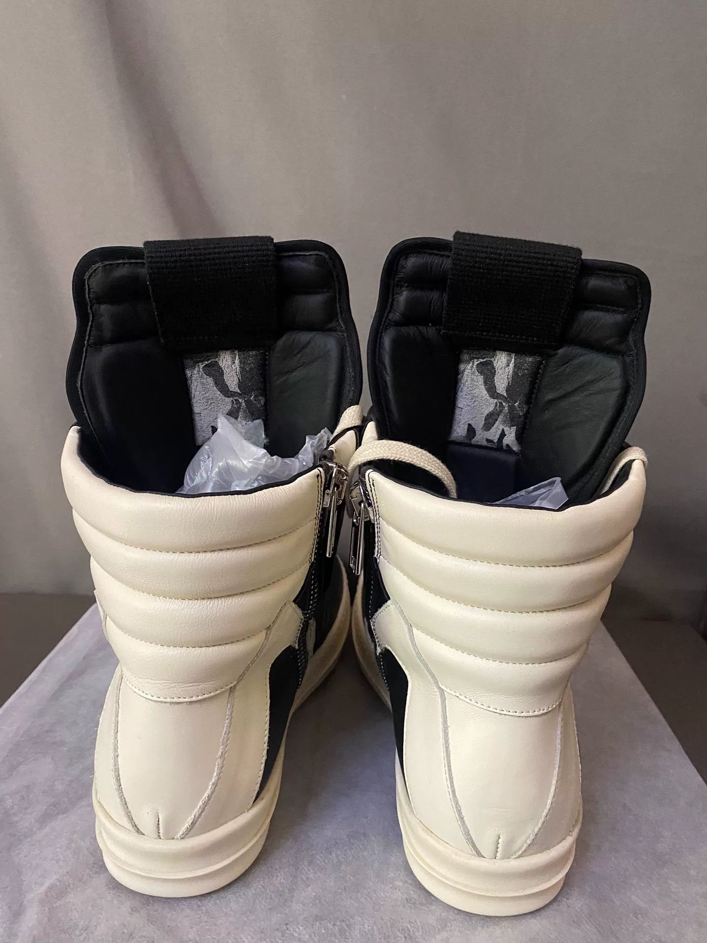 Rick Owens Rick Owens Leather Pink Hitop Sneakers 40 Men Size US 7.5 / EU 40-41 - 4 Thumbnail