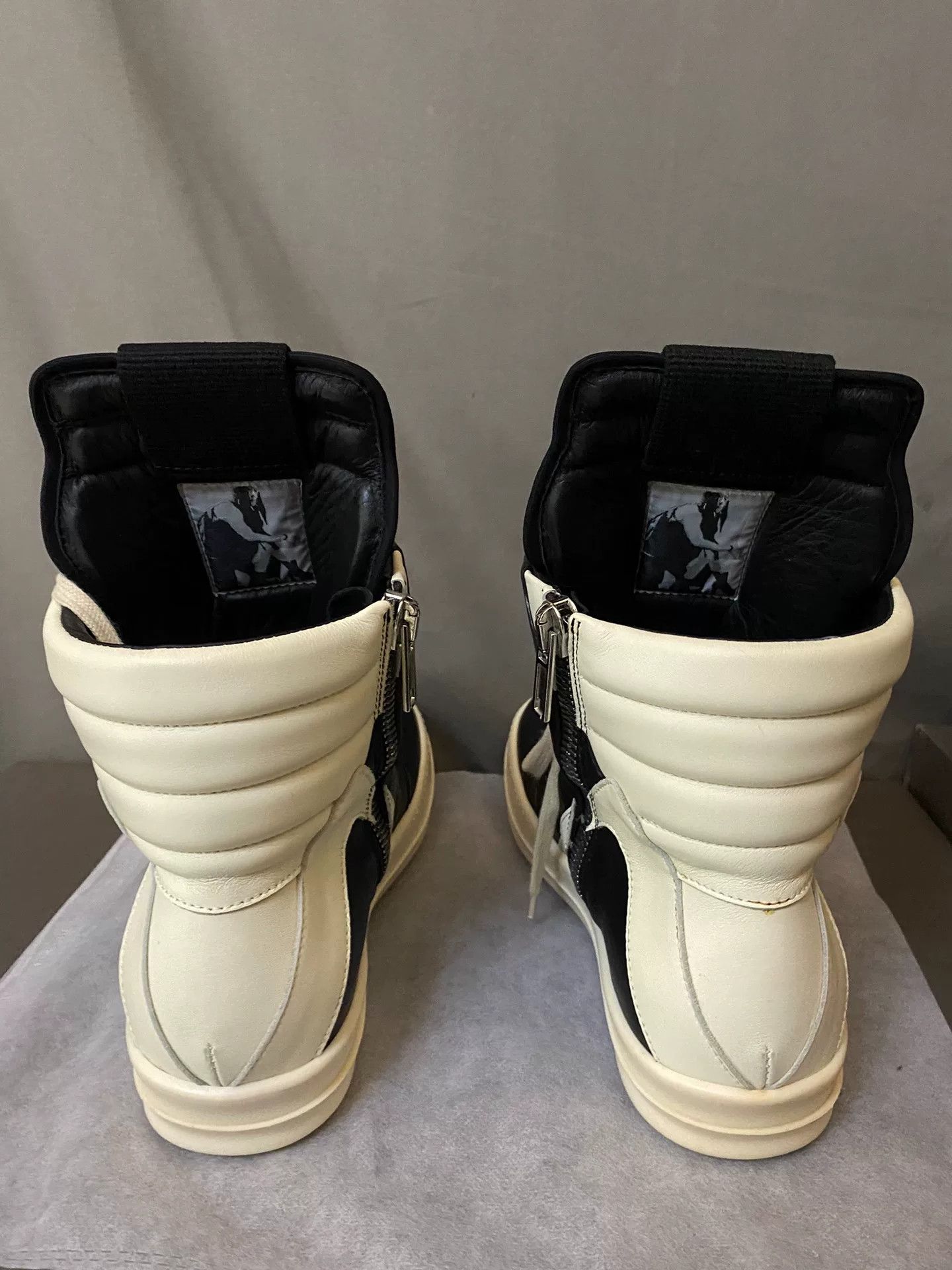 Rick Owens Rick Owens Leather Pink Hitop Sneakers 41 Men Size US 8.5 / EU 41-42 - 4 Thumbnail
